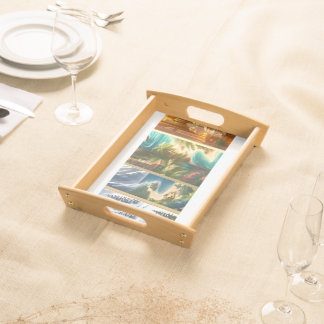 nature lover serving tray from Zazzle