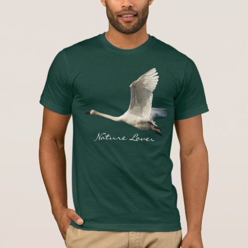NATURE LOVER Trumpeter Swan T_Shirt