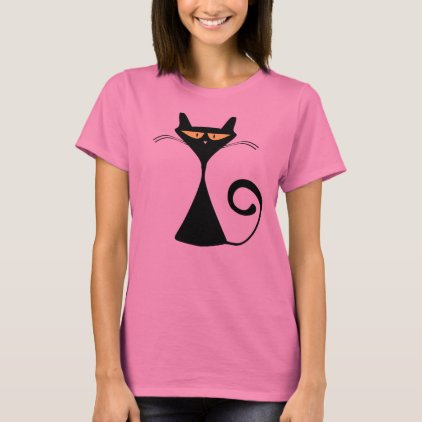 Nature Lover Yellow Eyes Cat Kitten Shirt - Women