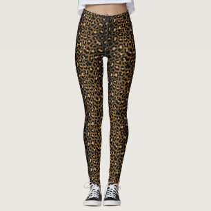 Nature Lovers Animal Print Leopard Print Punk Leggings