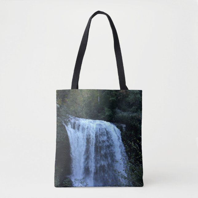 Nature Lovers Beautiful Waterfall Tote  (Front)