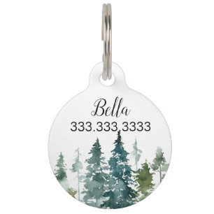 Nature Lover's Pet ID Tag