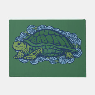 Nature Lovers Turtle Art Turtles Doormat