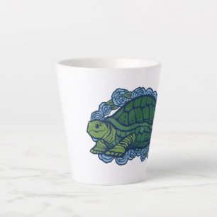 Nature Lovers Turtle Art Turtles Latte Mug