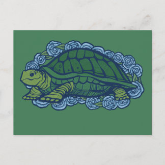 Nature Lovers Turtle Art Turtles                   Postcard