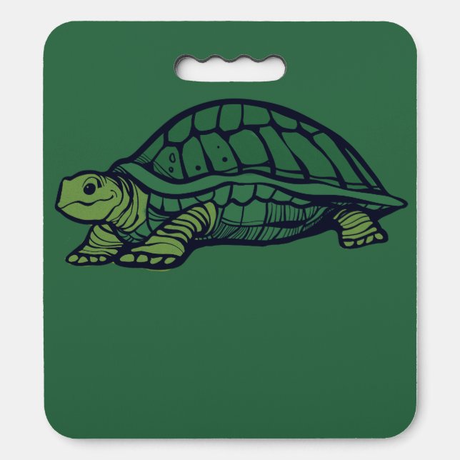Nature Lovers Turtle Art Turtles                   Seat Cushion (Front Vertical)