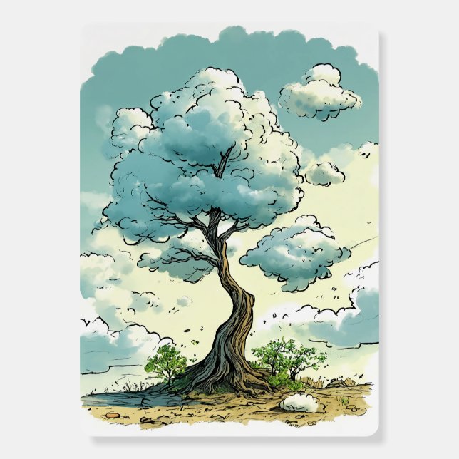 Nature loves foam board (Front)