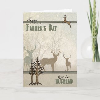 Nature Loving Husband Father's Day Card