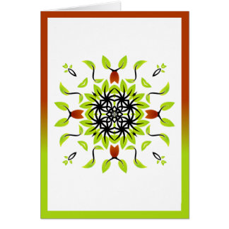 Nature mandala 04 cards