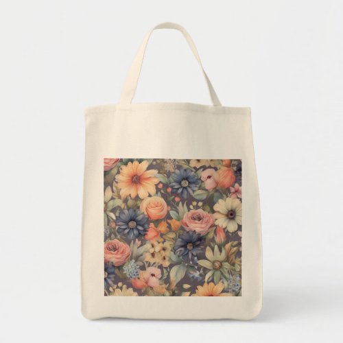 Nature meets artistry in beautifully daisy design tote bag