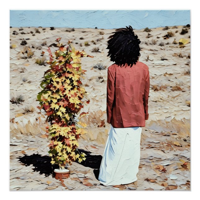 Nature Meets Isolation Poster (Front)