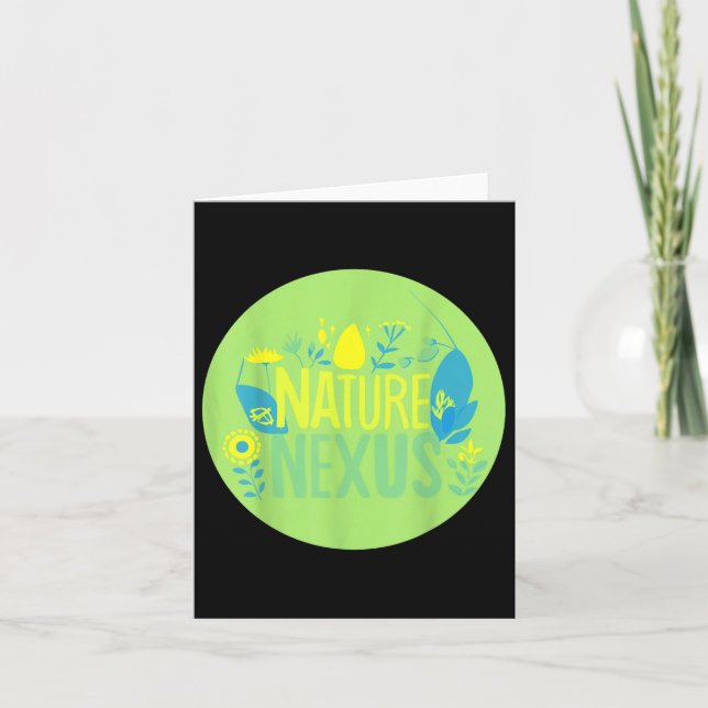 Nature Nexus - Harmonic Nature For Environmental P Card (Front)