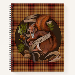 Nature Nut Squirrel sketchbook Notebook