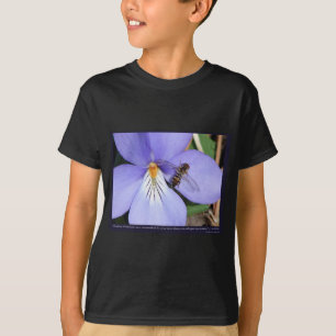 Nature Of Love Birds-Foot Violet T-Shirt