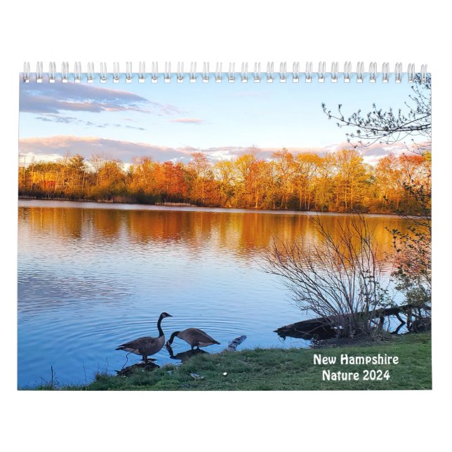 Nature of New Hampshire 2024  Calendar (Cover)