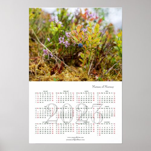 Nature of Norway  Calendar 2023 Poster