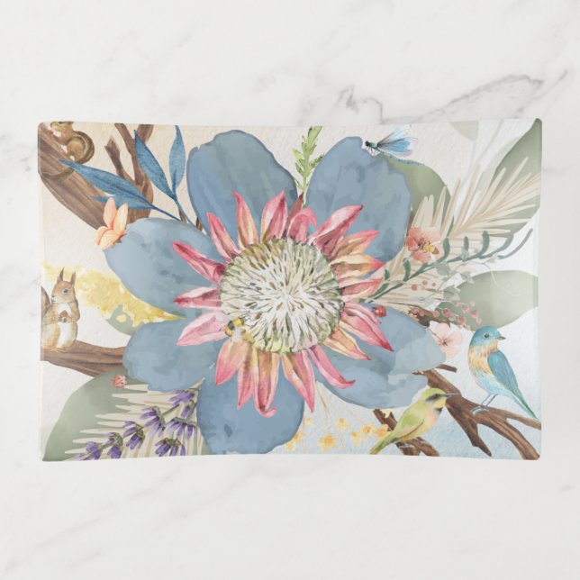 Nature of the World Trinket Tray (Front)