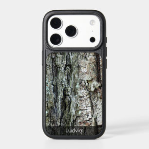 Nature Old Pine Bark Photo any Text iPhone 17 Pro Case