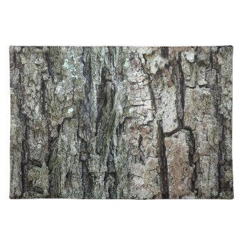 Nature Old Pine Bark Placemat by KreaturFlora at Zazzle
