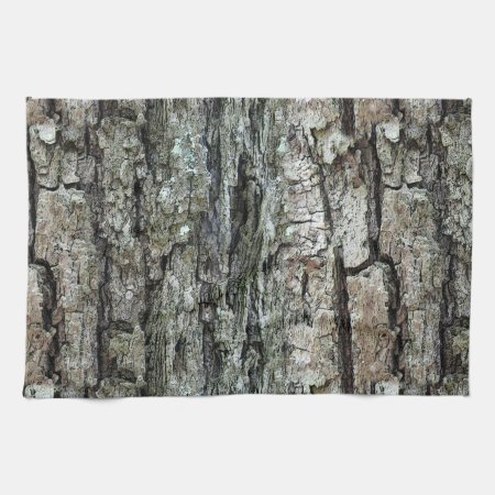 Nature Old Pine Bark Towel