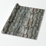 Nature Old Pine Bark Wrapping Paper at Zazzle