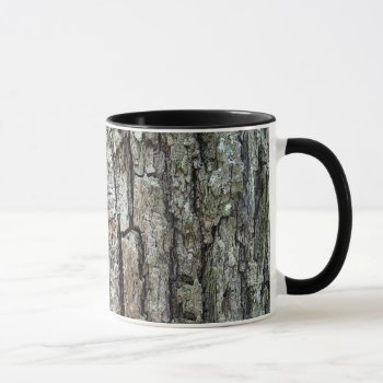 Nature Old Pine Tree Bark Mug by KreaturFlora at Zazzle