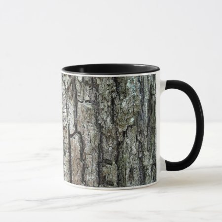 Nature Old Pine Tree Bark Mug
