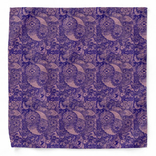 Nature Paisley Designs Bandana