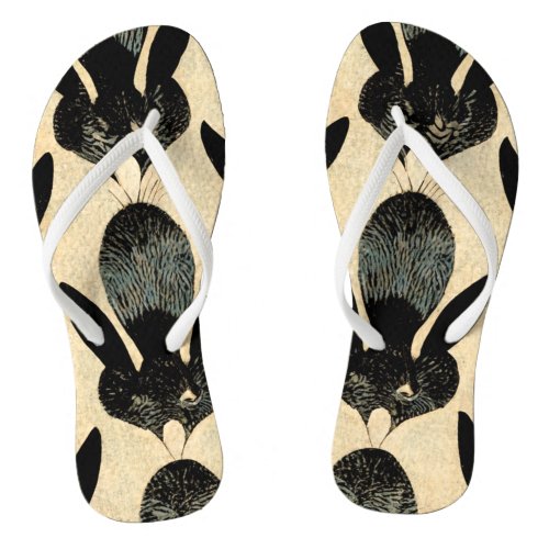 Nature Patterns Animal Print Pattern Design Flip Flops