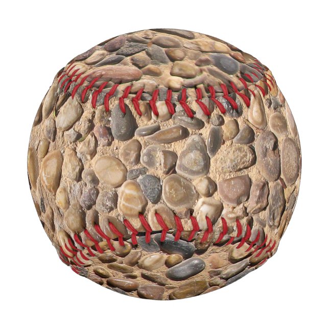 Nature Pebble Stones Photo Baseball (Front)