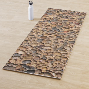 Nature Pebble Stones Photo Yoga Mat