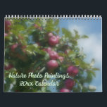 Nature Photo Paintings  Calendar<br><div class="desc">A collection of flower and nature photo paintings created from my original photographs calendar. Click on Customize to add text and change calendar year dates. These images are available on many products in my store. Links to all of my stores are located on my Profile page. Thanks for stopping by...</div>