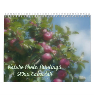 Nature Photo Paintings Calendar