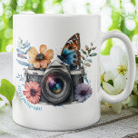 Nature Photographer Coffee Mug<br><div class="desc">This cute mug is perfect to sip your morning tea or coffee while going through your most recent nature photos.</div>