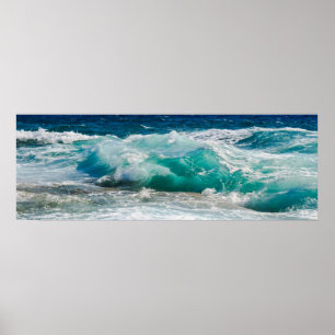 Nature Photography Beach Ocean Tide Poster