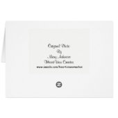 Nature Photography Cards (Back Horizontal)