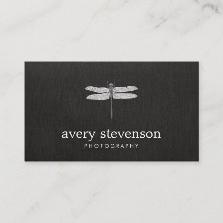 Nature Photography Dragonfly Business Card