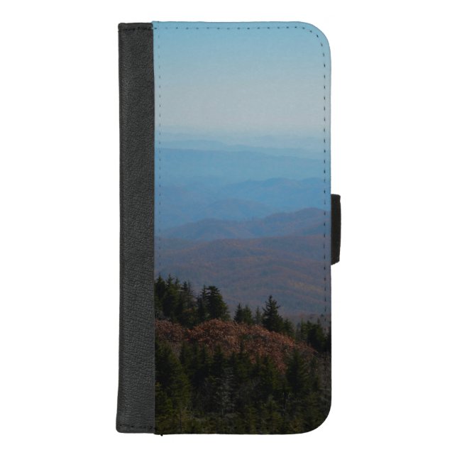 Nature Photography Landscape Blue Ridge Mountains iPhone Wallet Case (Front)
