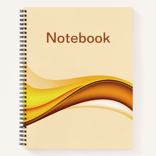 Nature Photography: Landscape Spiral Notebook (Front)