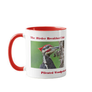 Nature Photography Pileated Woodpecker Birder  Mug