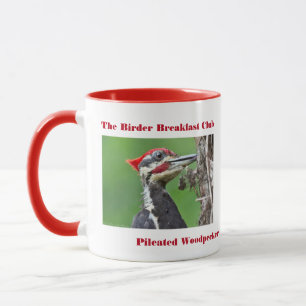 Nature Photography Pileated Woodpecker Birder Mug