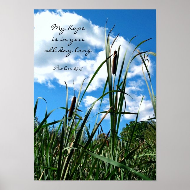 Nature Photography Poster Christian Scripture (Front)