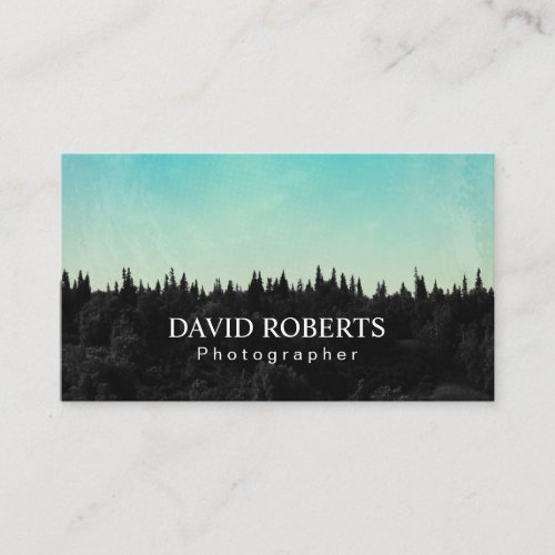 Nature Photography Professional Photographer Business Card