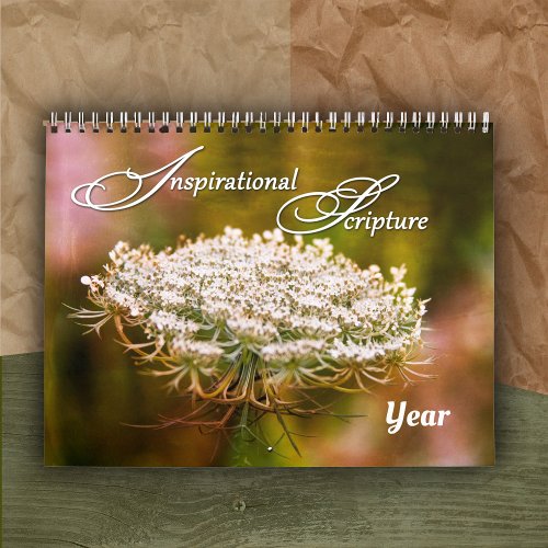 Nature Photography with Inspirational Scripture  Calendar