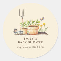 Nature Plants Little Sprout Baby Shower 