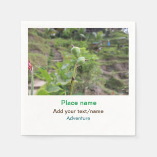 Nature plants photography beach water travel name napkins