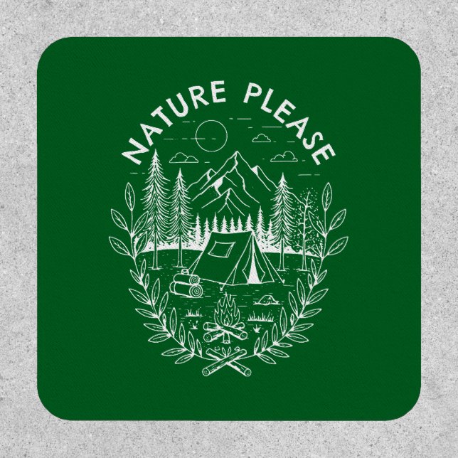 Nature Please Patch (Front)