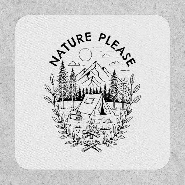 Nature Please Patch (Front)