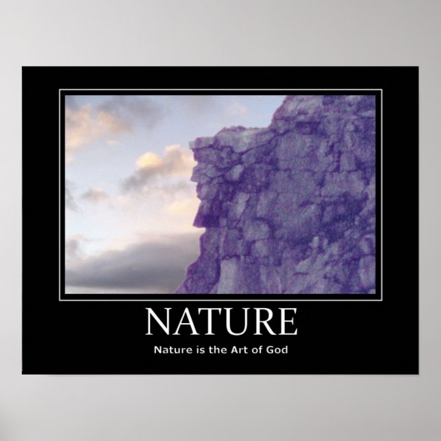 Nature Poster Inspiration / motivation (Front)
