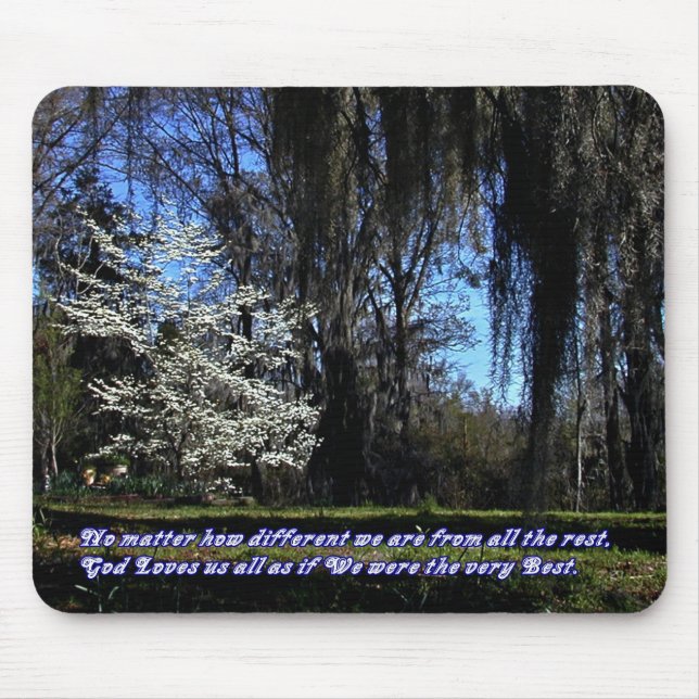 Nature prints mouse pad (Front)